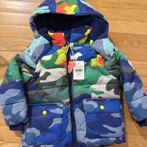 Mini Boden 2 in 1 Padded Jacket (New with Tag) 3-4 T